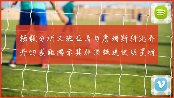 杨毅分析文班亚马与詹姆斯科比乔丹的差距揭示其非顶级进攻明星特质
